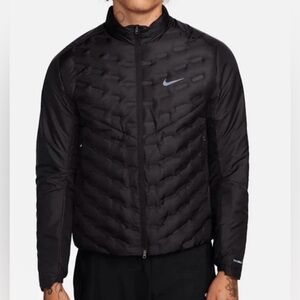 Nike Therma-Fit ADV Aeroloft XL-TALL Repel Down Running Jacket Black FB7556-010